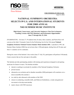 national symphony orchestra selects 59 us and