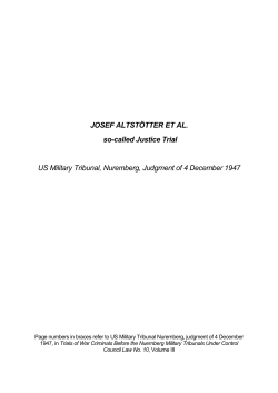 English - Prof. Dr. Gerhard Werle