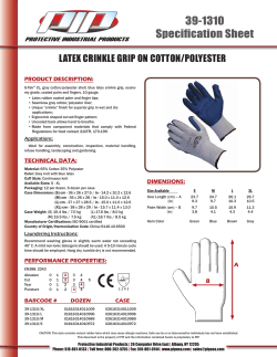 Spec Sheet