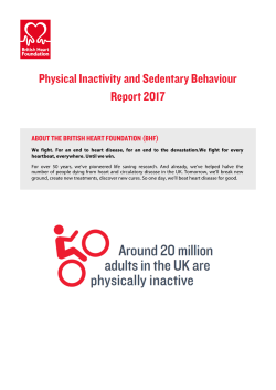 BHF Cardiovascular Disease Statistics - UK Factsheet
