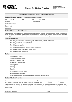 Fitness to Practice (PDF 228KB)