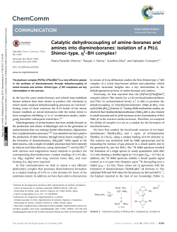 Catalytic dehydrocoupling of amine-boranes and