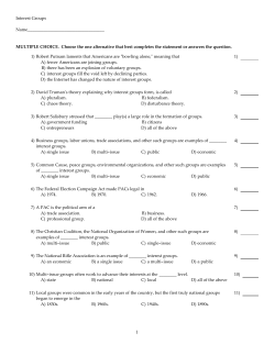 Interest Groups.tst