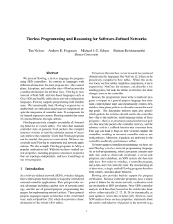 Tierless Programming and Reasoning for Software