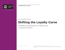 Shifting the Loyalty Curve