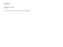 6.006 Introduction to Algorithms