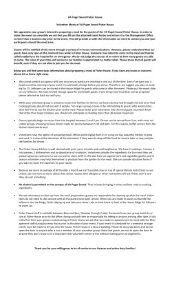 Read this guide to learn more. - the VA Puget Sound Fisher House