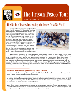 The Prison Peace Tour