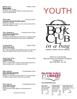 Check out a canvas bag filled with books and discussion questions