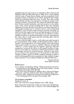 The Economics Of Apartheid