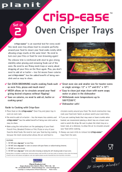 Oven Crisper Trays