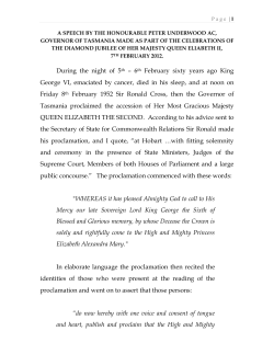 During the night of 5th &ndash; 6th February sixty years ago King George