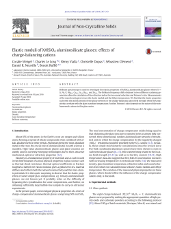 Elastic moduli of XAlSiO4 aluminosilicate glasses: effects of charge