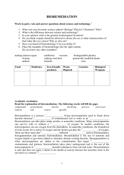 bioremediation