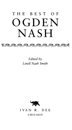 ogden nash