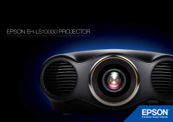 Epson EH-Ls10000 projEctor