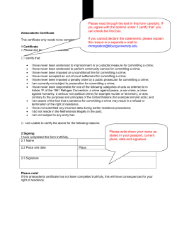 instructionform - Tilburg University