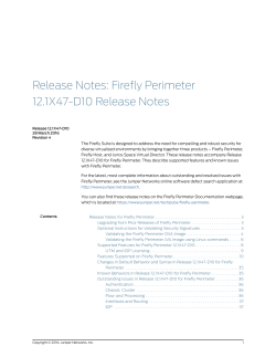 vSRX / Firefly Perimeter Release Notes 12.1X47-D10
