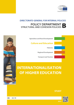 Internationalisation of Higher Education