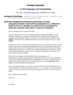 summer reading - Kings Local School District