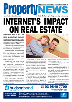 Issue 26 - Hudson Bond