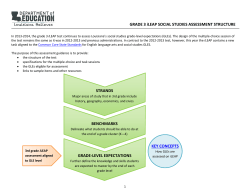 Social Studies - St. Helena Parish School District