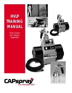 hvlp training manual - Spray Tech Systems, Inc.