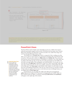 PowerPoint Views