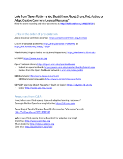 Links from Seven Platforms You Should Know About