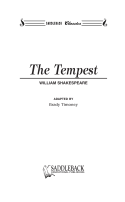 The Tempest - Dedicated Teacher