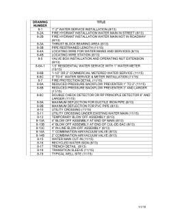DRAWING NUMBER TITLE 8-1 1&rdquo;