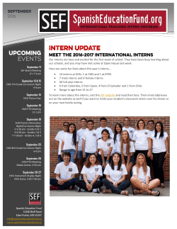 September - Spanish Education Fund