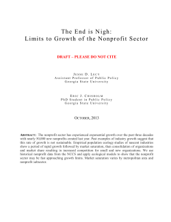 The End is Nigh - The Maxwell School of Syracuse University