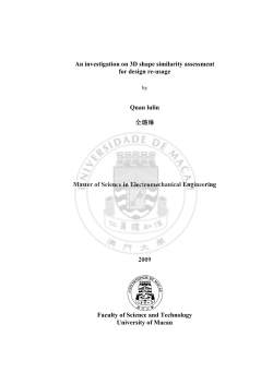 An investigation on 3D shape similarity assessment for design re