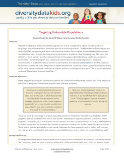 Migrant and Seasonal Head Start