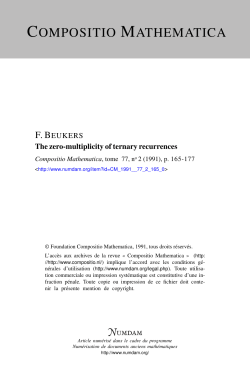 The zero-multiplicity of ternary recurrences
