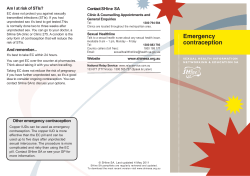 Emergency contraception
