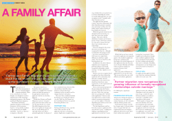 Partner and Family Migration visas have remained pretty much the