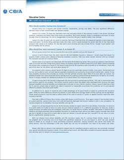 Education Centre - Canadian Bar Insurance Association