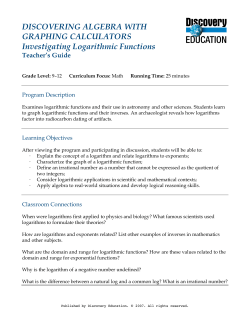 Teacher`s Guide - Discovery Education