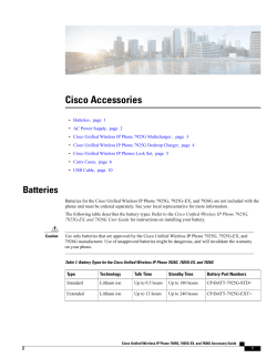 Cisco Accessories