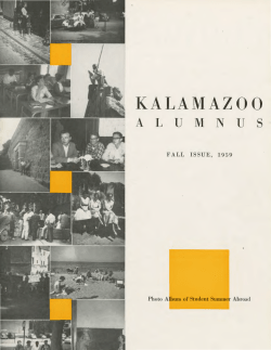 i(alamazoo - Kalamazoo College