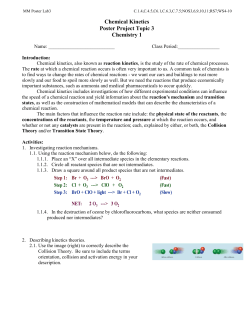 P3-Chemical Kinetics..