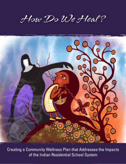 How Do We Heal - Union of Ontario Indians