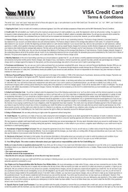 VISA Credit Card - Mid Hudson Valley Federal Credit Union