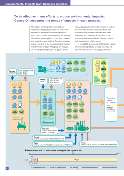 To be effective in our efforts to reduce environmental impacts