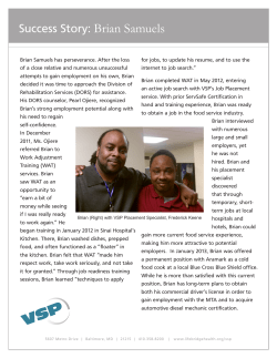 Brian Samuels - LifeBridge Health