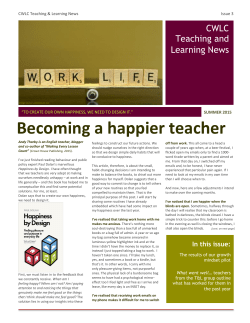 Issue 3 - Christopher Whitehead Language College