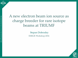 A new electron beam ion source as charge breeder for rare isotope