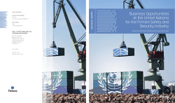 290/12 Business Opportunities at the United Nations for the Finnish
